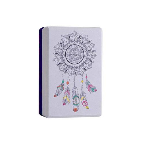 Dreamcatcher Gym Blocks Foam Brick EVA Yoga Brick Block Stretching Aid Pilates Exercise Fitness Tool Yoga Bolster Pillow