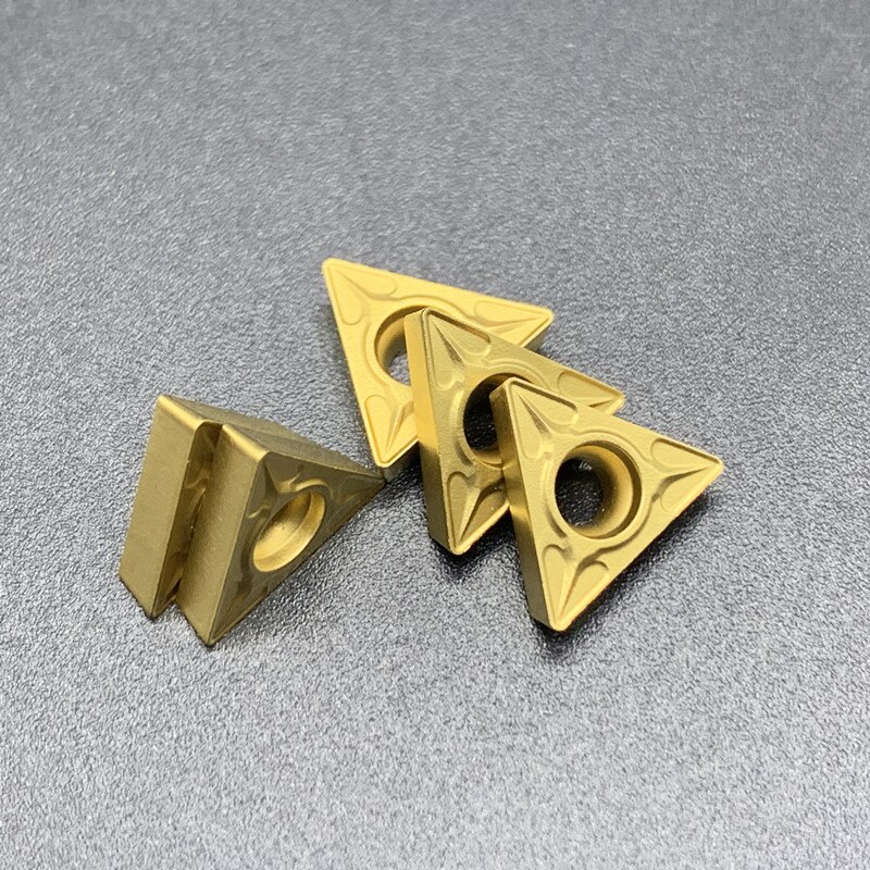 CNC tool TCMT110204 VP15TF/UE6020/US735 triangle carbide blade metal turning tools machine milling tool TCMT110204 car blade