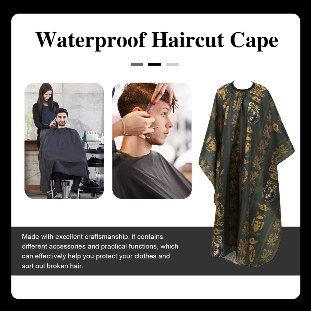 1 Set/3pcs Barber Tool Kit Haircut Cloak Haircut Brush Hairdressing Spray Bottle