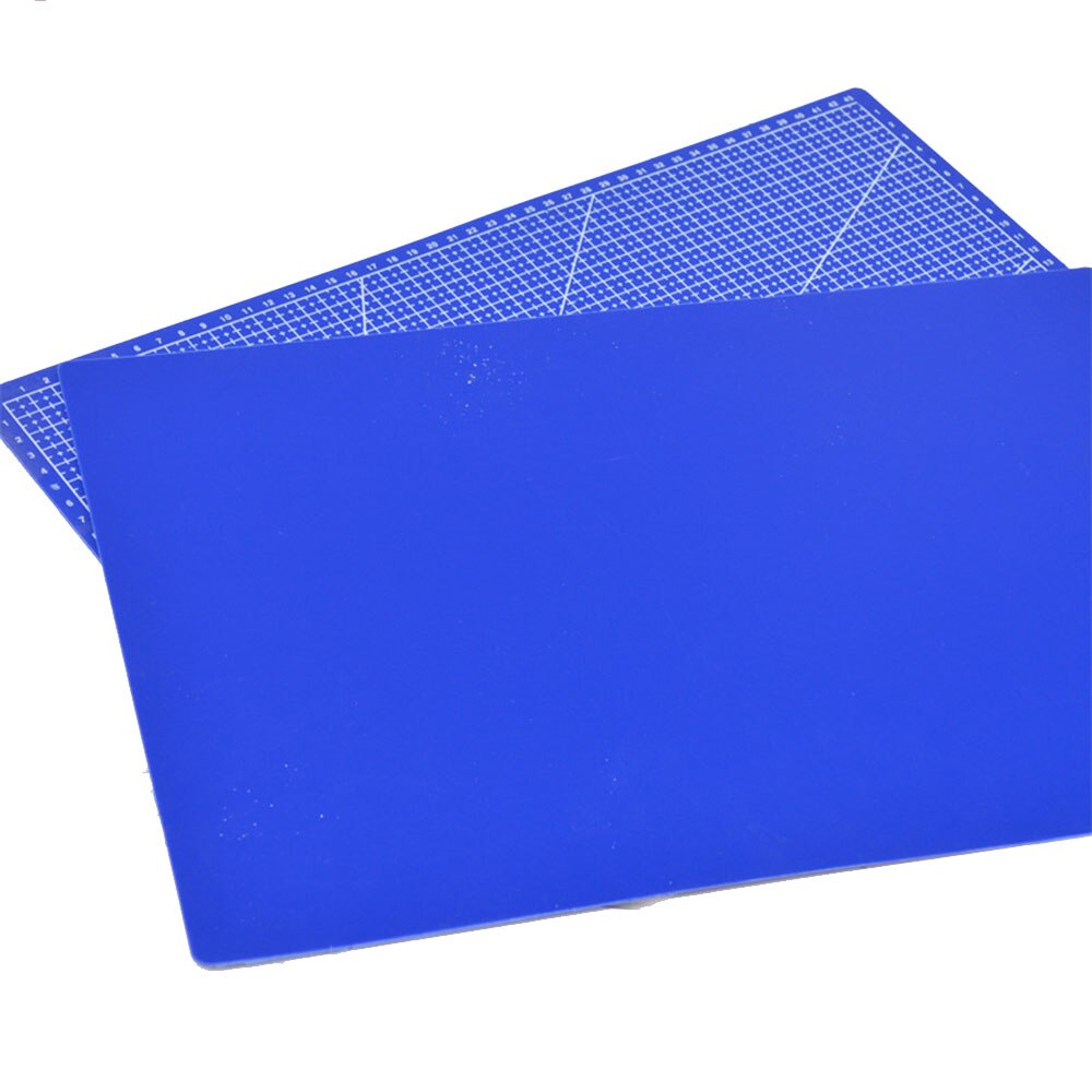 1 Pc A3 Pvc Rectangle Grid Lines Cutting Mat Tool Plastic Craft Diy Tools 45cm * 30cm