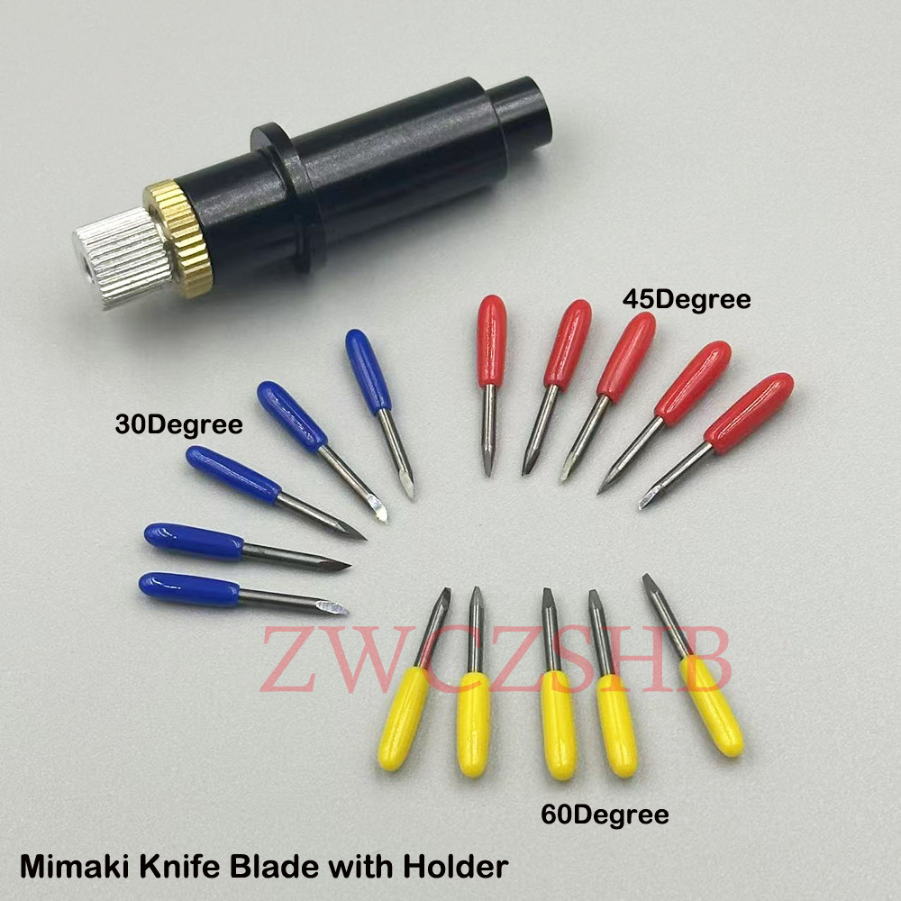 6PCS Cutting Plotter Mimaki Knife Blade Holder for Mimaki CG-60 CG-130 CJV150 CJV30 Printer Vinyl Cemented Carbide Blade Holders