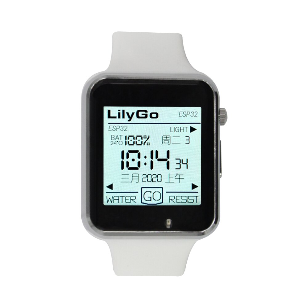LILYGO T-watchbuilder ESP32 Development Board - 1.54" IPS Touch Screen, WiFi, Bluetooth, Vibration Motor, Speaker, Pedometer