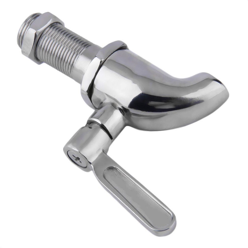 Beverage Drink Dispenser Wine Barrel Spigot Faucet Tap Durable Stainless Steel for Home Bathroom Kitchen Mini Type Desktop