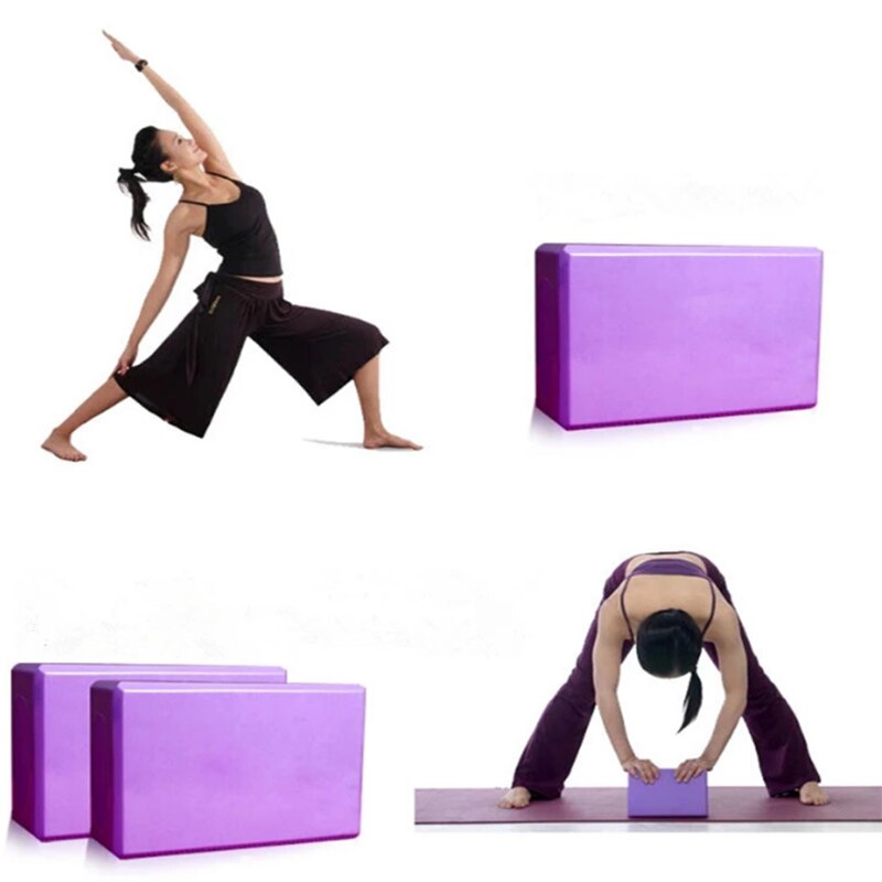 High Density Foam Durable Custom Printed EVA Eco Friendly Recycled Non Toxic Yoga Brick Block