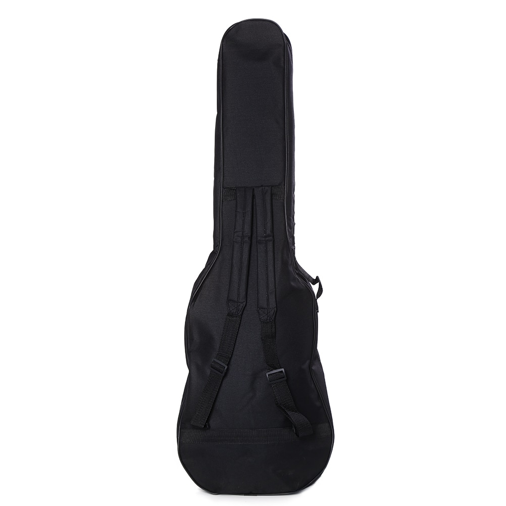 1 pièces Double sangles guitare électrique sac coque souple Gig sac rembourré sac à dos guitare unique mention sac à dos Instrument sacs et étuis