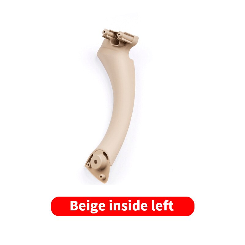 For BMW 3 Series E90 E91 E92 Original Inner Door Handle Panel Pull Trim Black Beige Gray Right Left Cover 2004 Accessories: Beige inside left