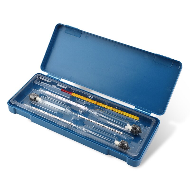 Alcohol Meter,Home Brewing Alcohol Concentration Meters Alcohol Content Measuring Device, Hydrometer Vinometer Thermometer Vodka: type 1