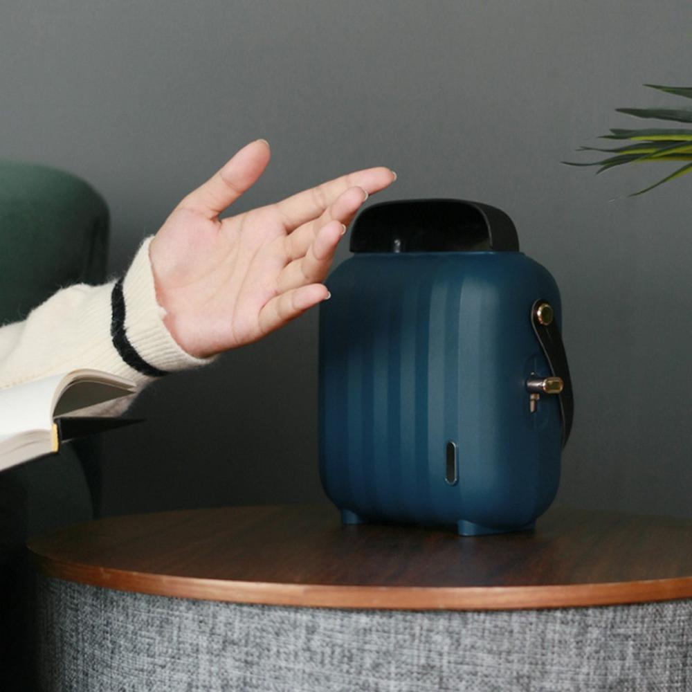 Praktisk varmeblæser hjemmebord mini håndvarmer lufthåndvarmer грелка для рук calentador manos usb грелка для рук usb #fo02: Blå eu