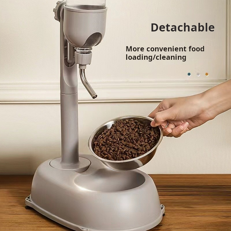 Dispensador automático para mascotas, cuenco antibasculante para perros, botella de agua potable, dispensador de agua para alimentación, hervidor de agua colgante, desmontable