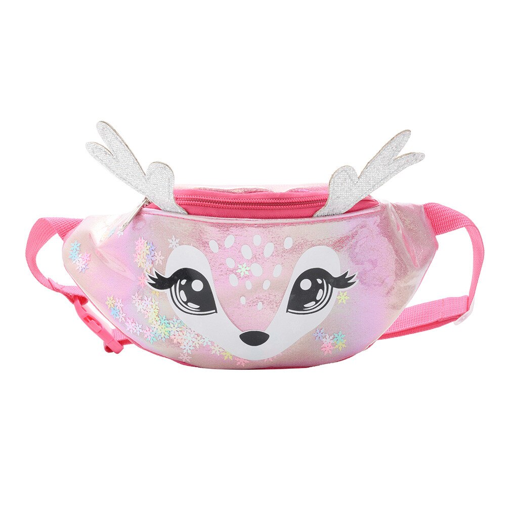 Voor Vrouwen Waterdichte Kids Kinderen Taille Zakken Dames Mode Bum Bag Reizen Crossbody Borst Tassen Unisex Hip Bag bolsas: Hot Pink