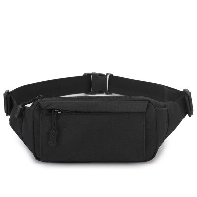 Herr kamouflage tryck midjeväska sportpack dragkedja multifunktionell utomhus axel sned bröstväska: B
