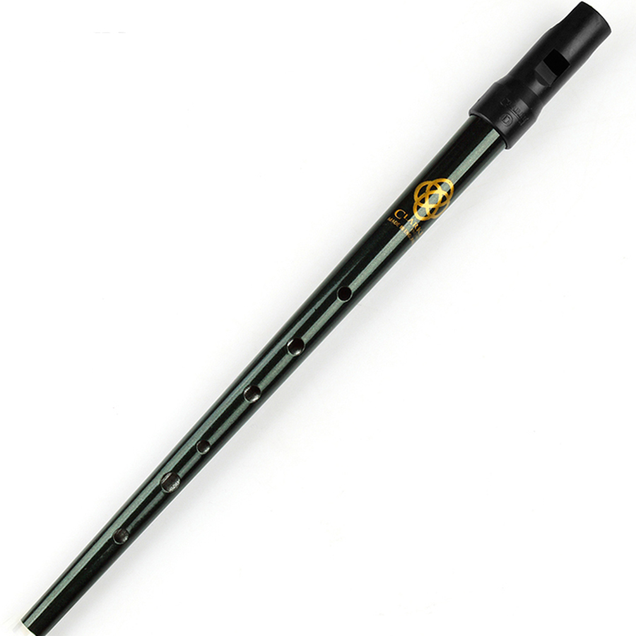 Traditionele Clarke Fluit Donkergroen D Sleutel Whistle Ierland Muziekinstrument Ierse Fluitje Fluit Houtblazers Instrument Fluit