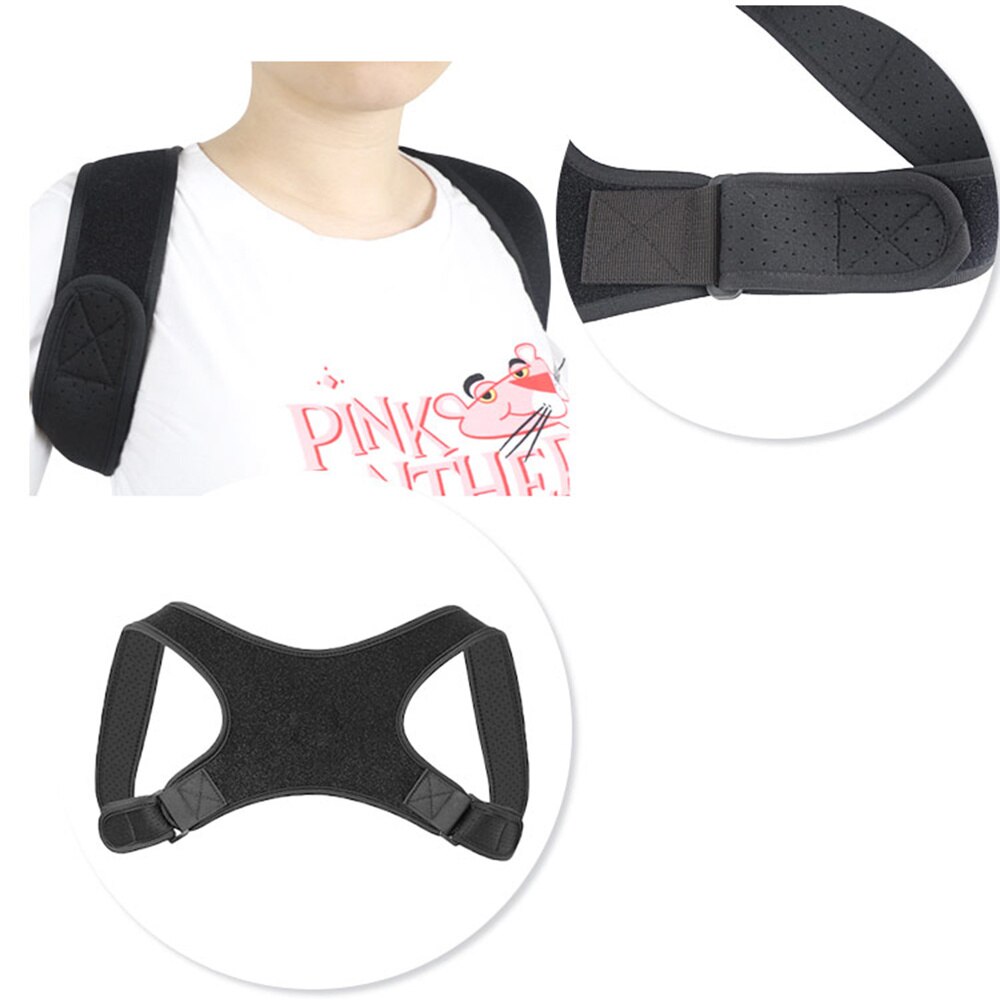 1pc Hunchback Corrector Adjustable Comfortable Universal High and Low Shoulder Back Correction Brace Alignment