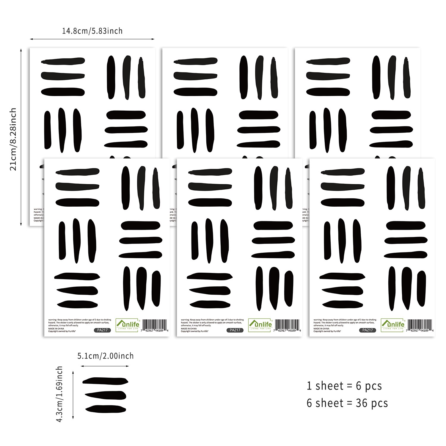 Boho przedszkole kreatywna ściana naklejka dla dzieci pokój dziewczynki chłopcy salon Home Decor Cartoon kropki zwierzęta Vintage naklejki: PA217