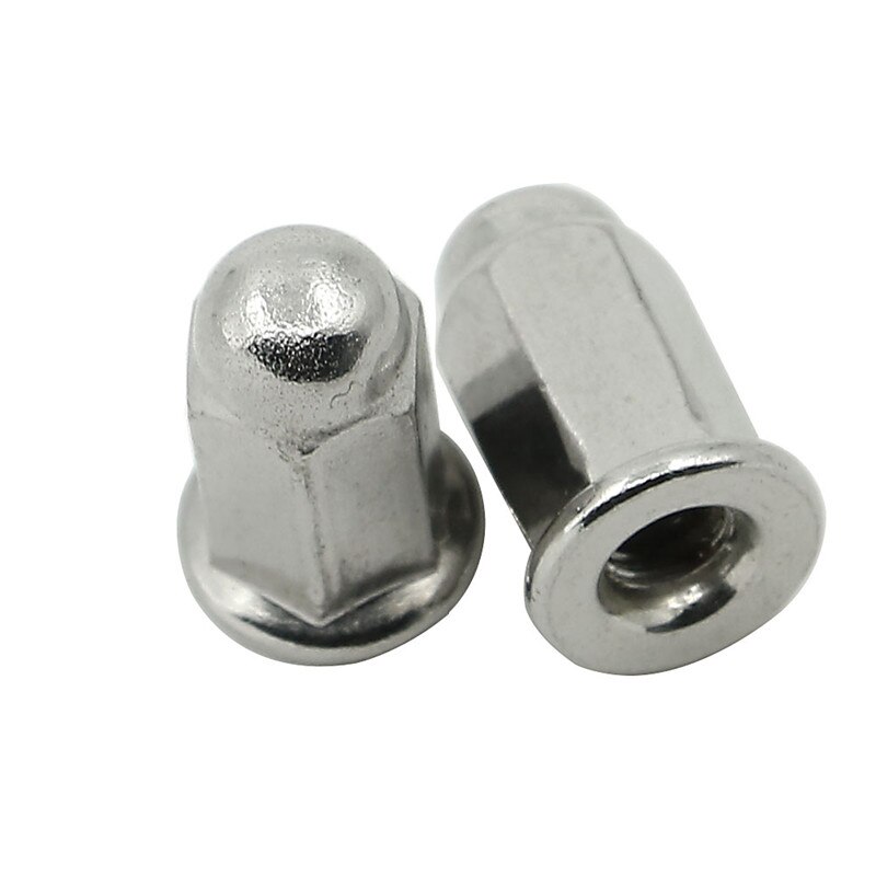 4PCS M6 M8 M10 Acorn Cap Nut Screw Bolt Hex Head Dome Metric 6mm x Thread Pitch 1.0 for yamaha AS2 G5S G7S GT1 HS1 HT1 HT1MX AT1