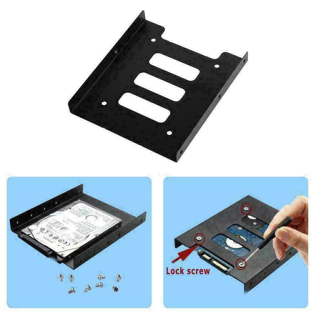 Harde Schijf Lade Metalen 2.5-Inch Naar 3.5-Inch Ssd Harde Schijf Metalen Montage Adapter Bracket