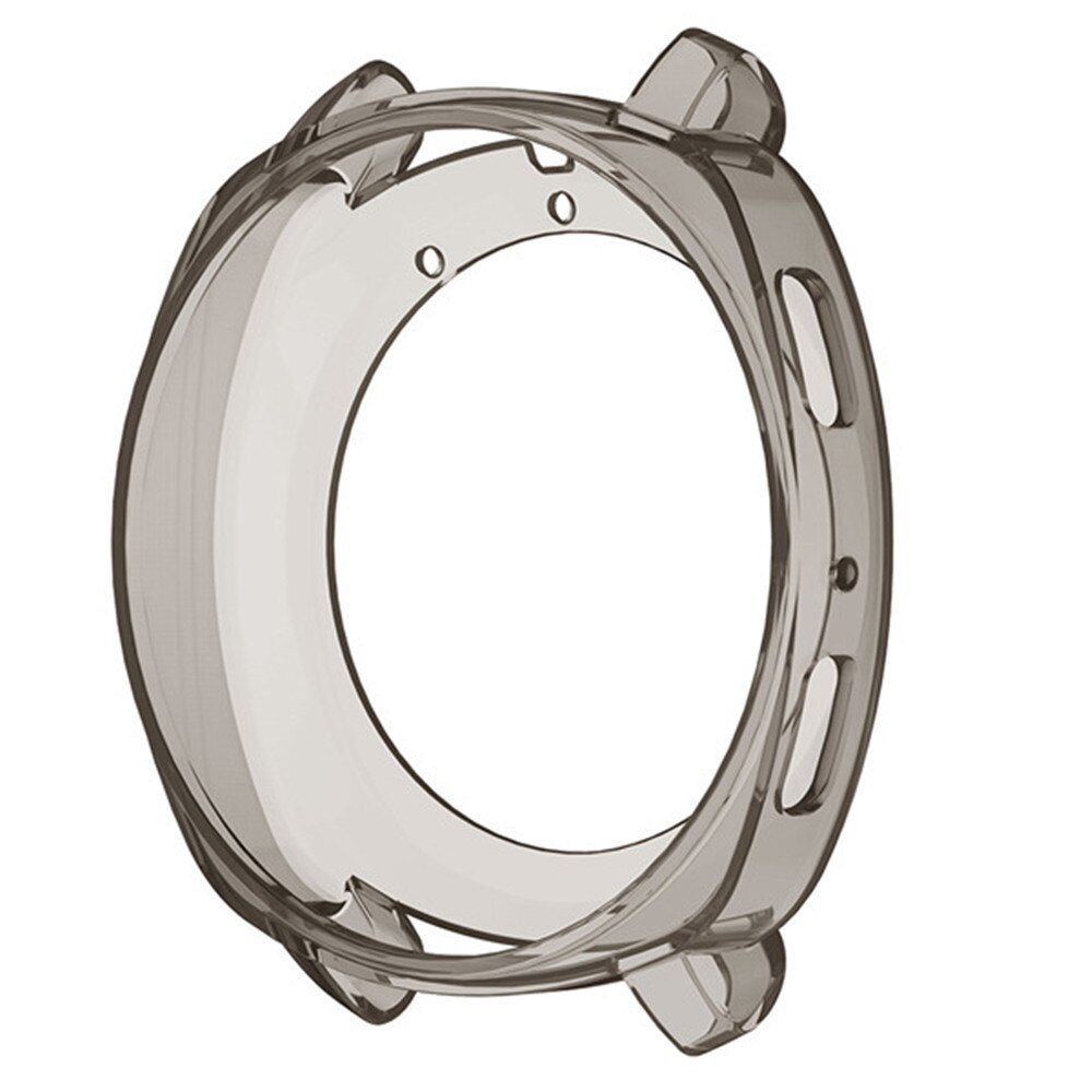 Tpu-bestendige, transparante siliconen beschermhoes voor horlogekasten van samsung gear sport-horloges: Grijs