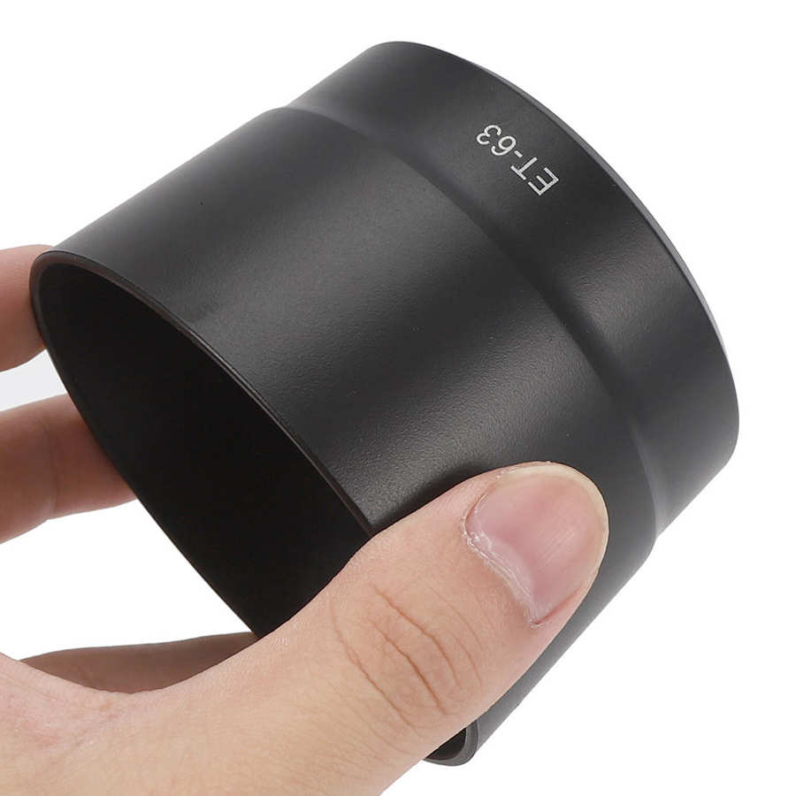 ET- 63 Lens Hood Camera Mount Plastic Fit for STM EF- S 55 -250mm f4- 5.6 IS Lenses