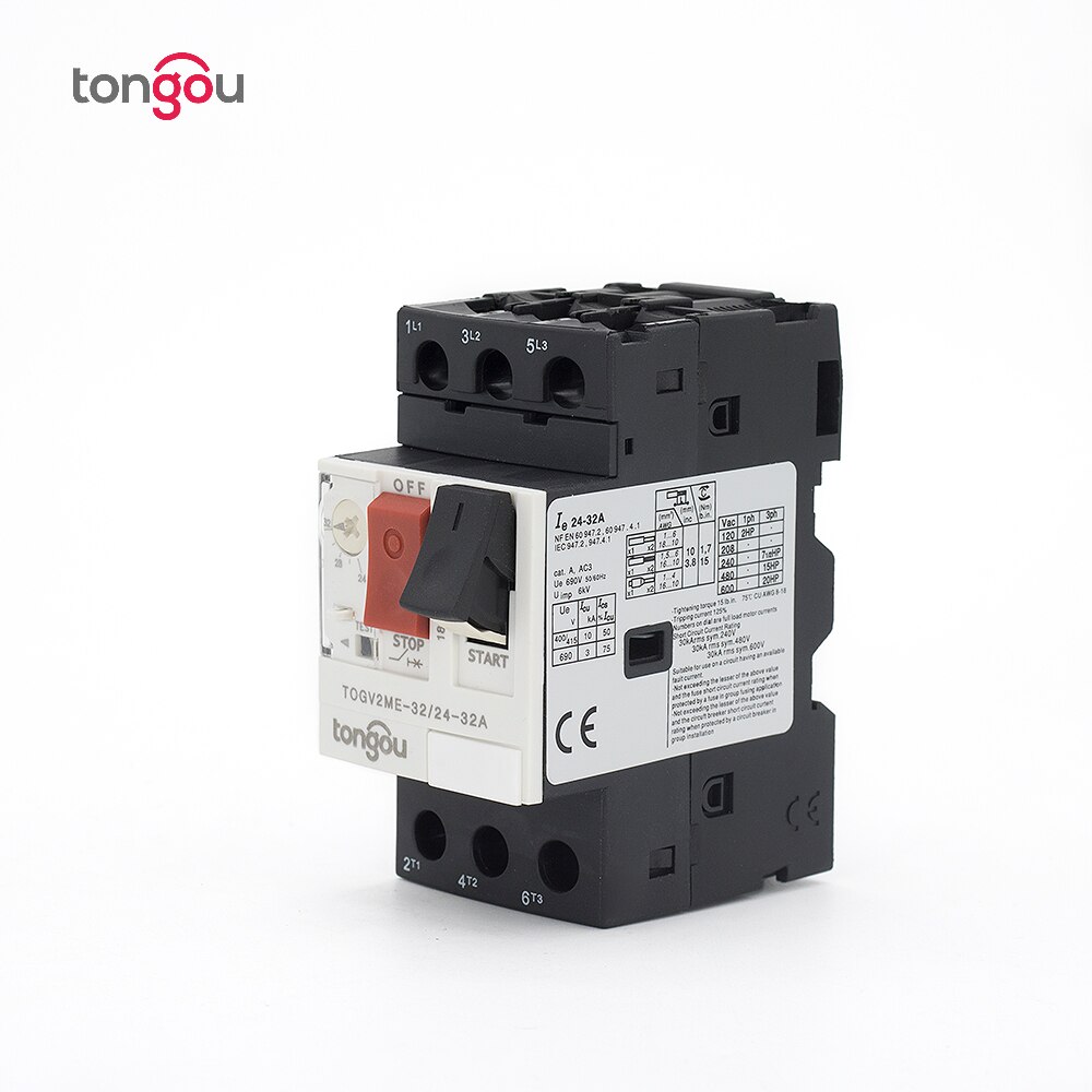 GV2ME Series Motor Protection Circuit Breaker GV2-ME Thermal Magnetic MPCB