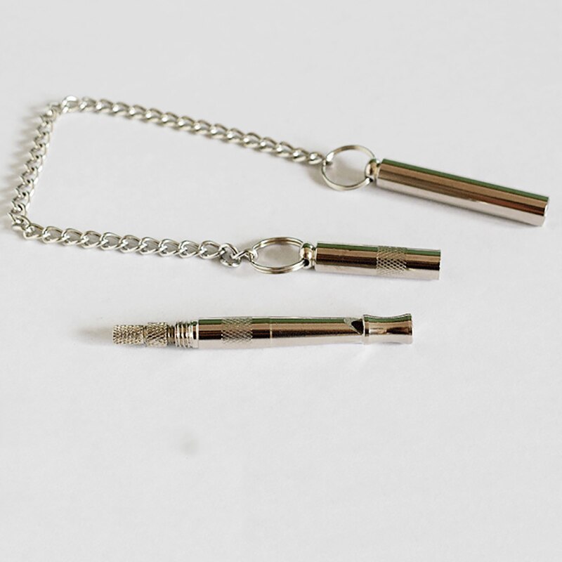 Ultrasonic Long Brass Pet Whistle Can Adjust Sound Waves Dog Whistles Dogs Train Whistle Pet Supplies