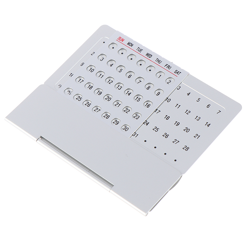 1 pieza nueva fabricación de Metal perpetuo único 100 años calendario perpetuo suministros de oficina