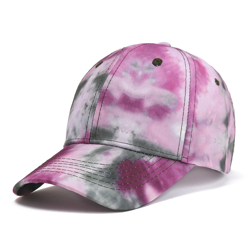 Tie Dye Graffiti Baseball Caps For Men Women&#39;s Kpop Multicolor Irregular Print Snapback Cap Outdoor Streetwear Sun Hat: 07