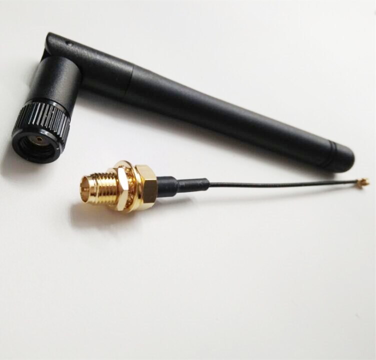 Antena 2.4G składany Bluetooth wifi moduł ZigBee antena SMA robić IPEX podajnik linii 2.4 GHz antena robić IEEE802.11n bezprzewodowa sieć lan system