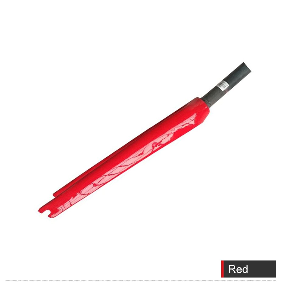 DODICI-horquilla para bicicleta de carretera, accesorios de fibra de carbono 700c 1-1/8, horquilla cónica con freno de pico brillante, roja, blanca, piezas para ciclismo