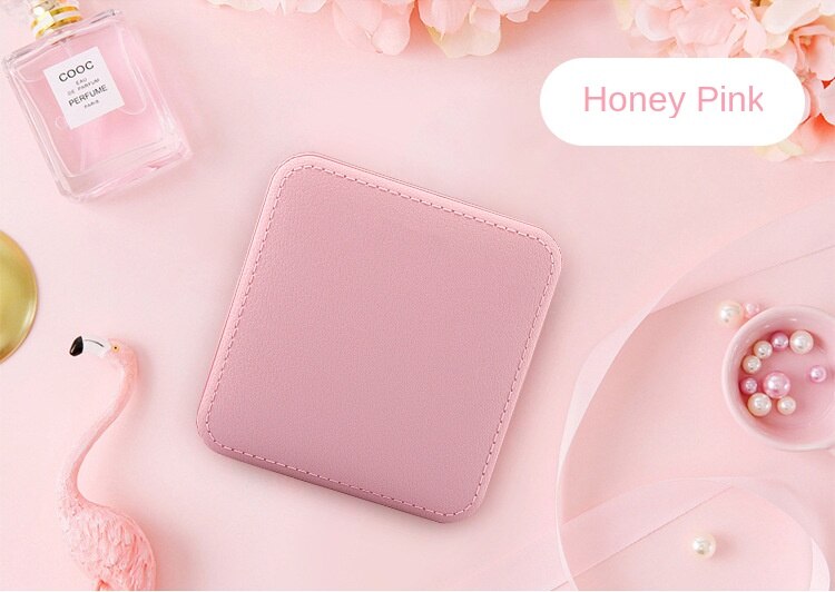 10000mAh Mini Power Bank For smart phone Portable Digital Disply External Battery Pack Powerbank: Pink