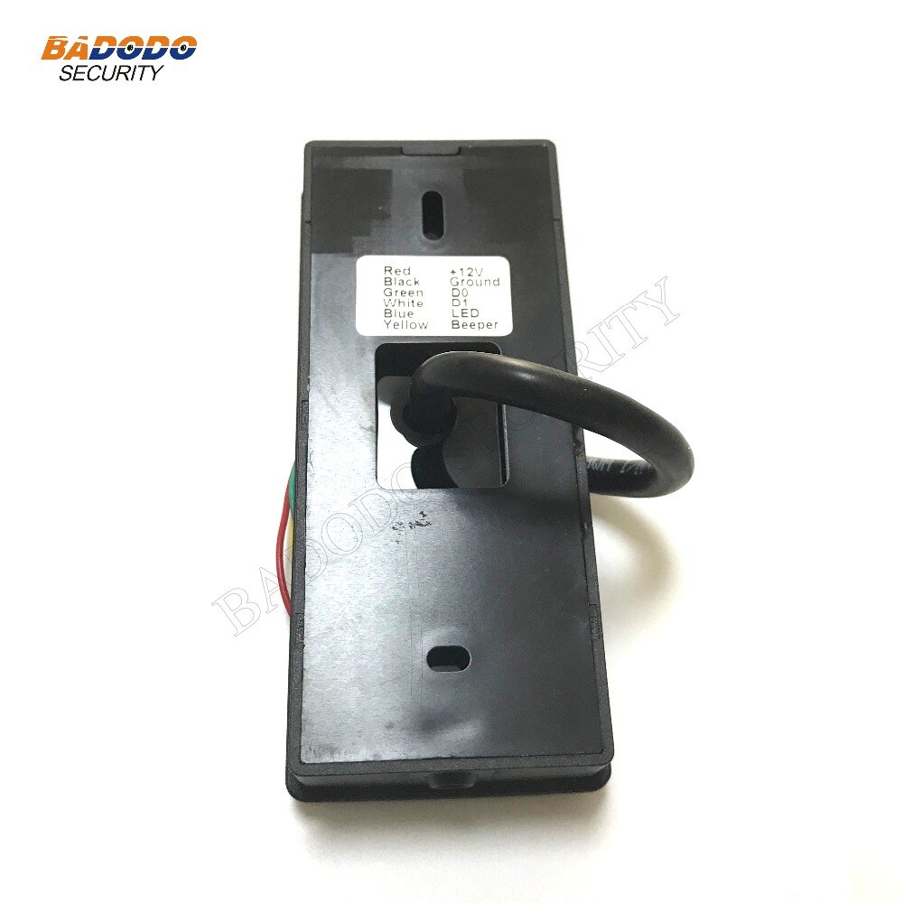 IP68 Waterproof RFID proximity Card Reader plastic housing wiegand output for access control outdoor used home office security