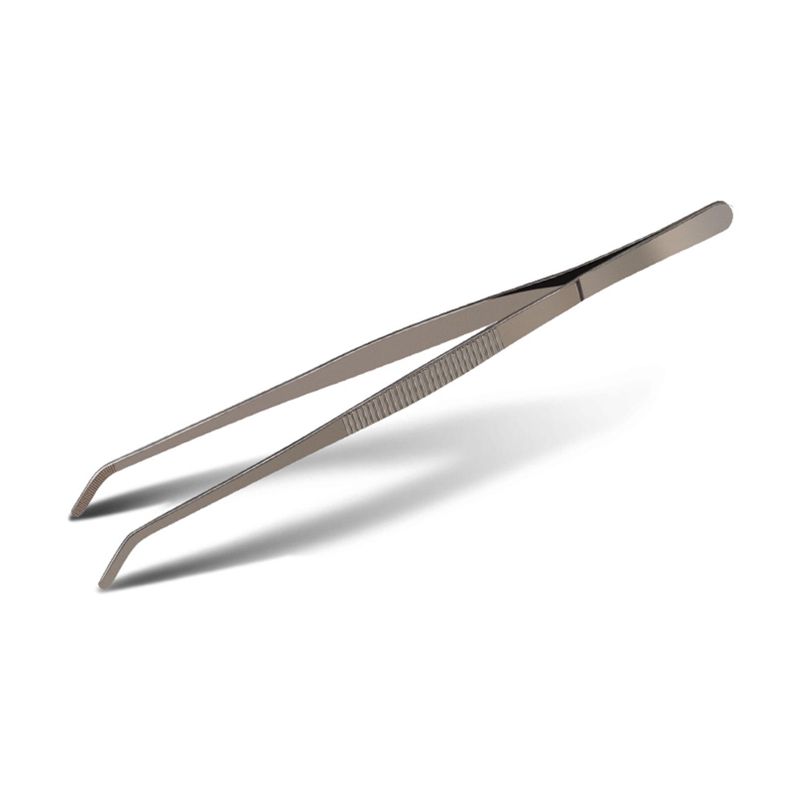 200mm Stainless Steel Tip Curved Pointed 20cm Lab Tweezers