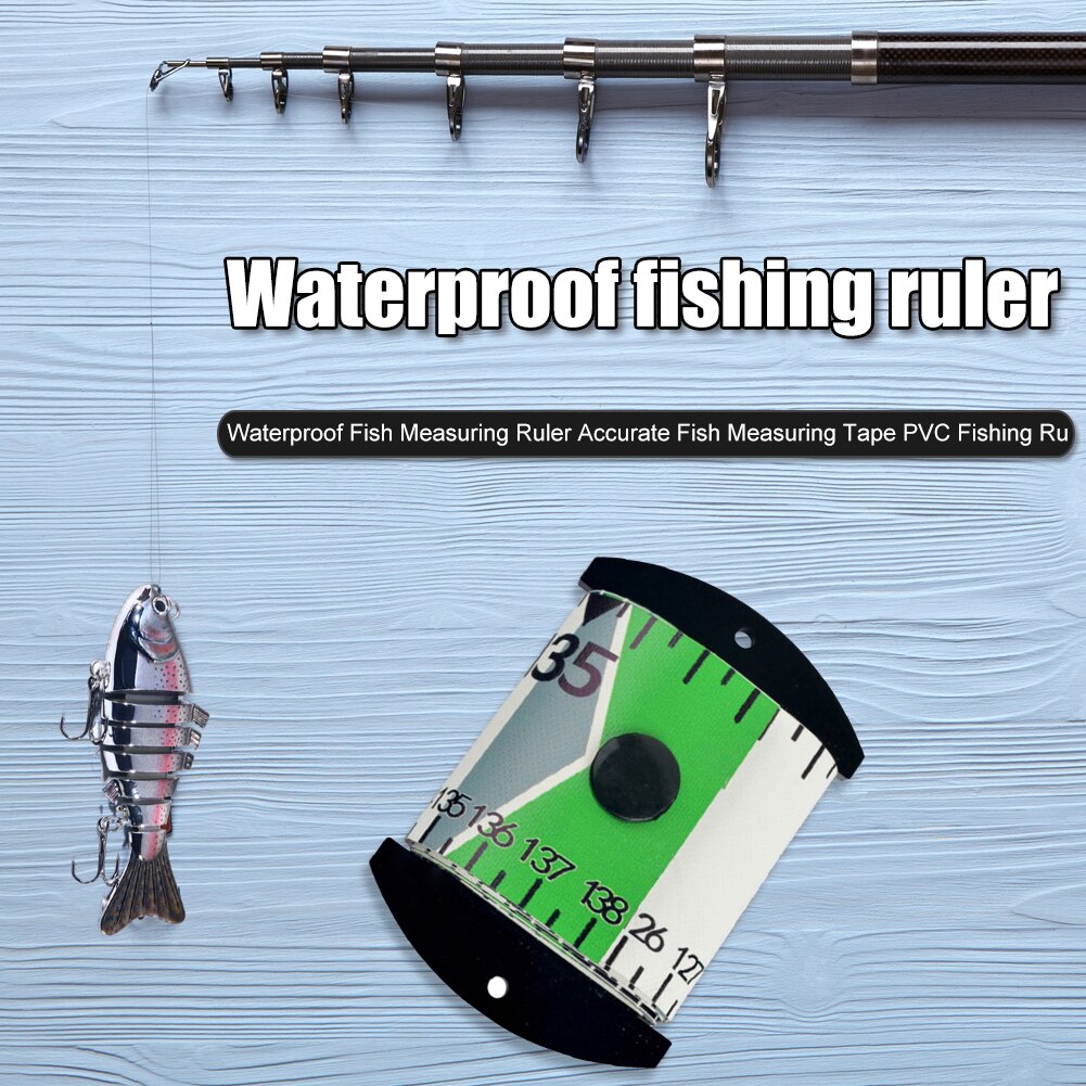 PVC précis poisson mesure règle mesure ruban jauge extérieur Portable facile pêche transport pour carpe matériel de pêche