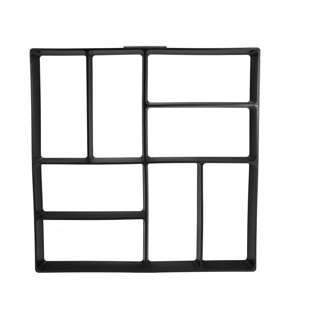 Tuin Diy Plastic Path Maker Bestrating Model Beton Stepping Stone Cement Mal Baksteen Populaire: D