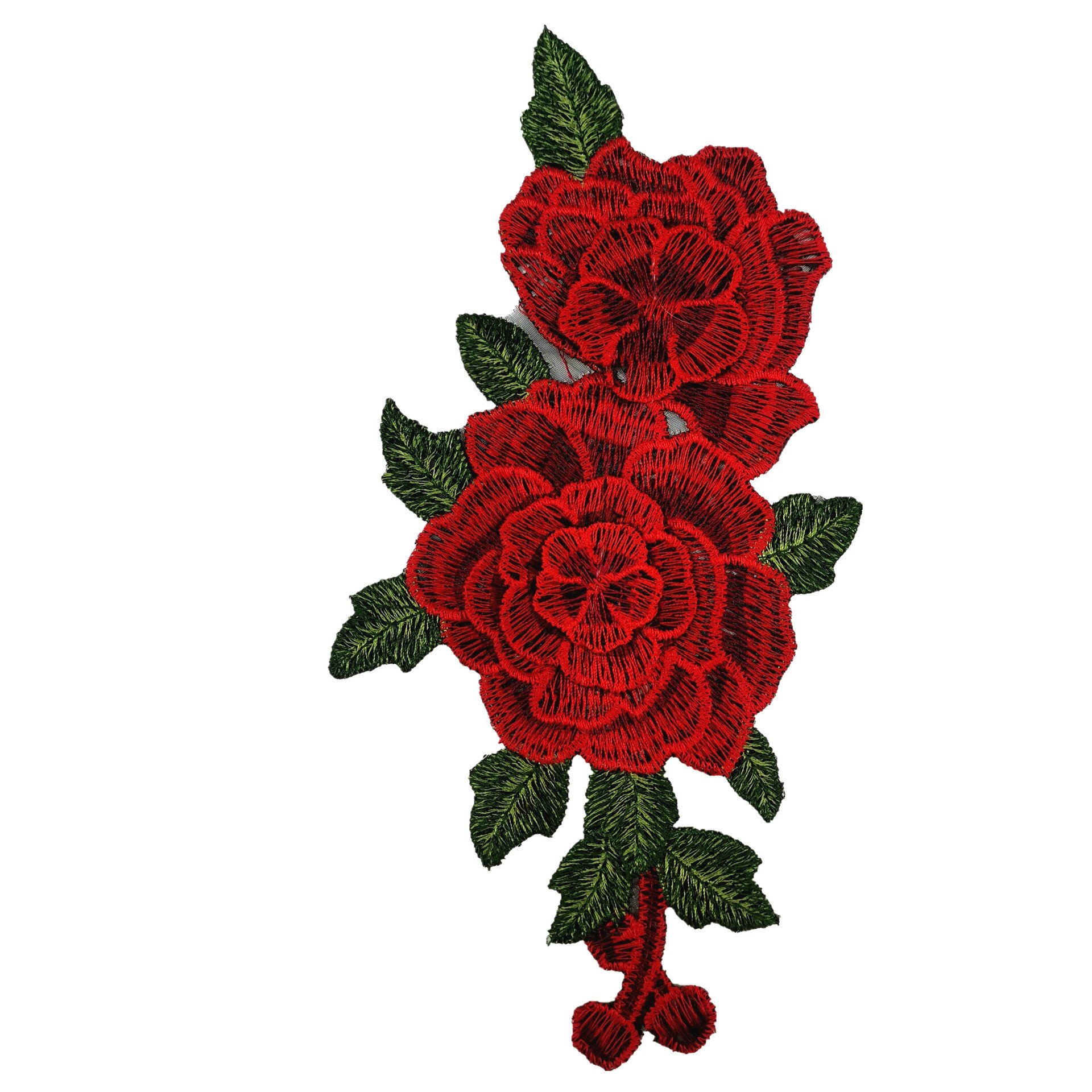 DIY patch applique Water oplosbare borduurwerk kostuum decoratie dimensionale Kleurrijke decals applique accessoires: 2