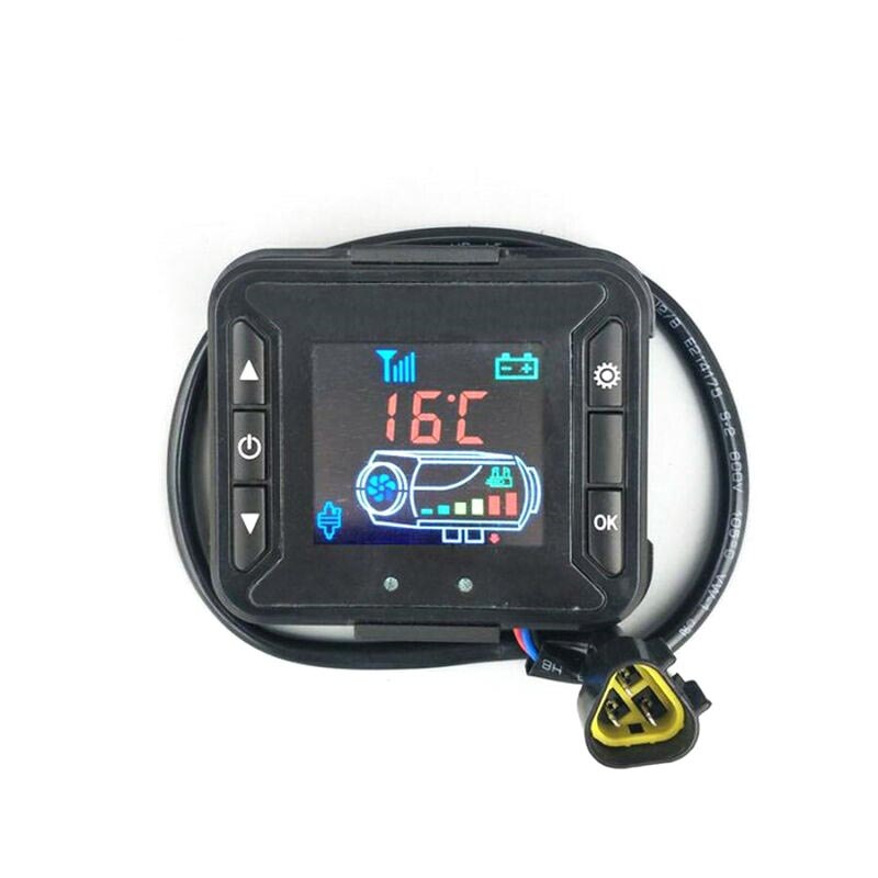 Delar lcd monitor switch tillbehör 12v med fjärrkontroll bil lastbil