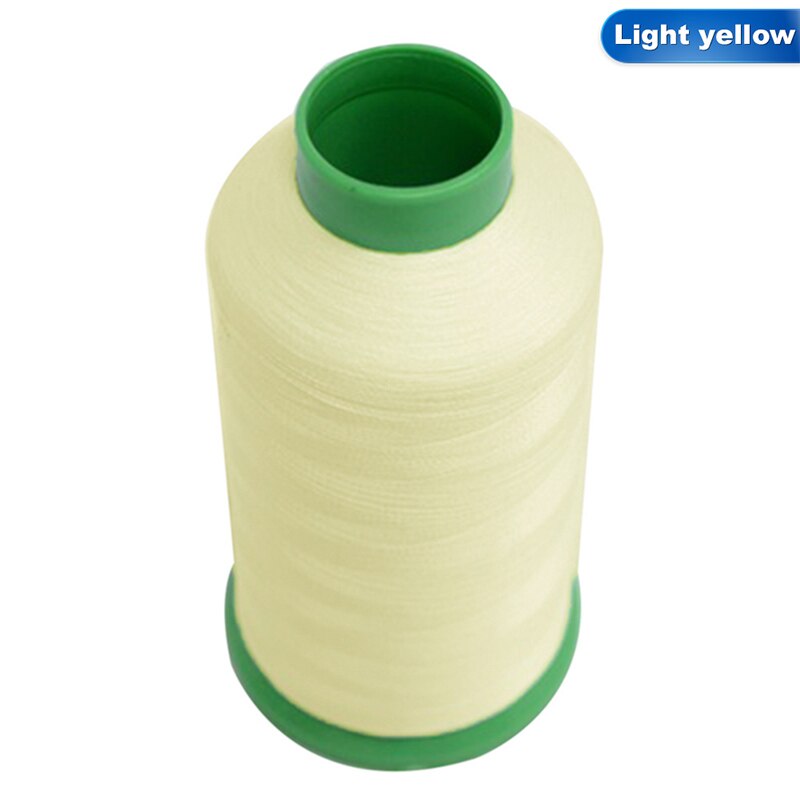 7 cores 1000 jardas carretel brilho luminoso no escuro máquina diy bordado linha de costura: LY