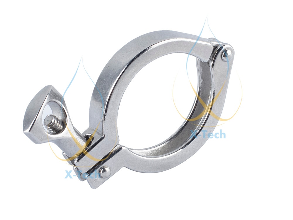 2" Tri-Clamp, Tri-Clover, Single Pin Clamp. Stainless steel 201 , 135g