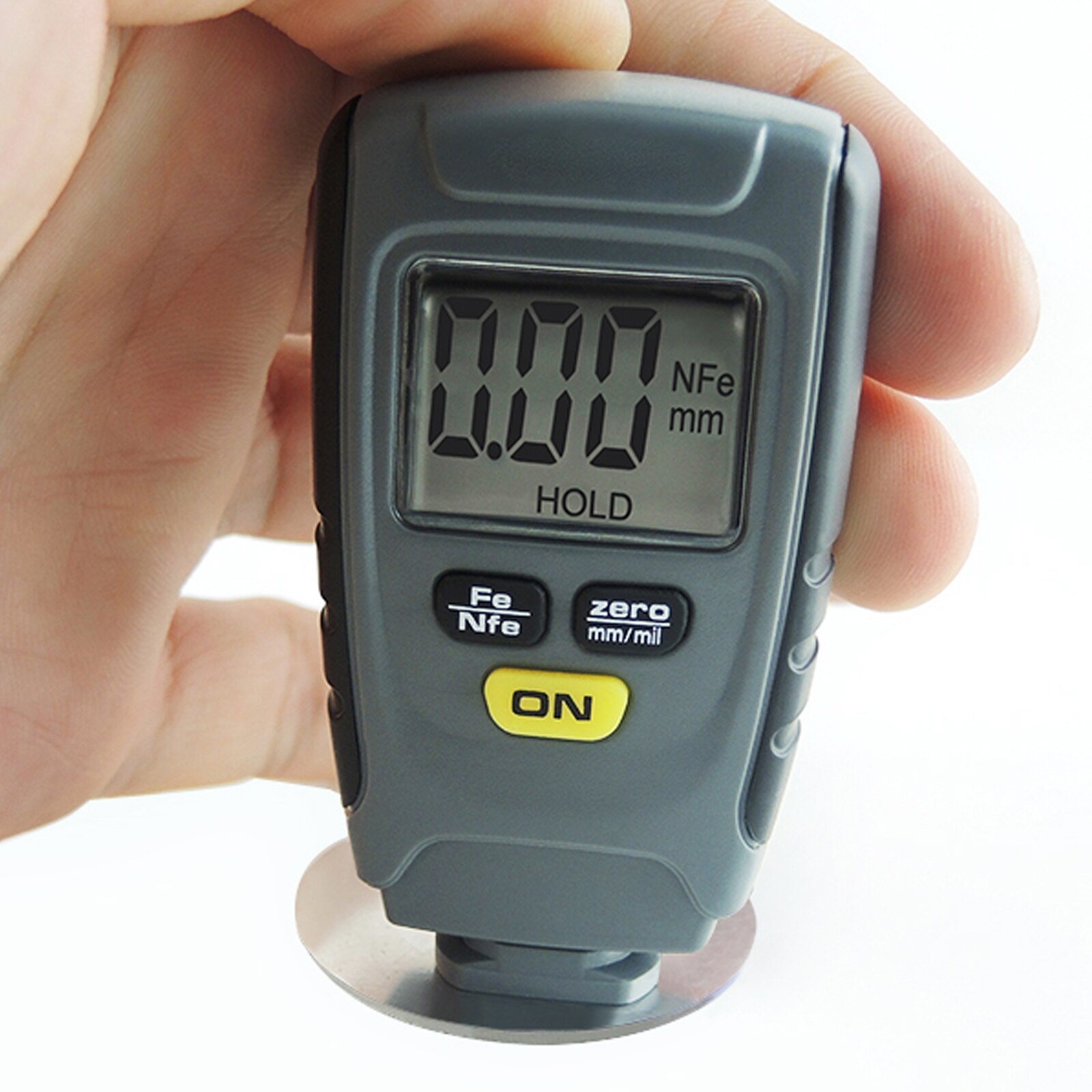 1.25mm Automotive Coating Thickness Meter Portable Car Paint Thickness Tester Digital Thickness Guage with Pouch Fe/NFe Mode