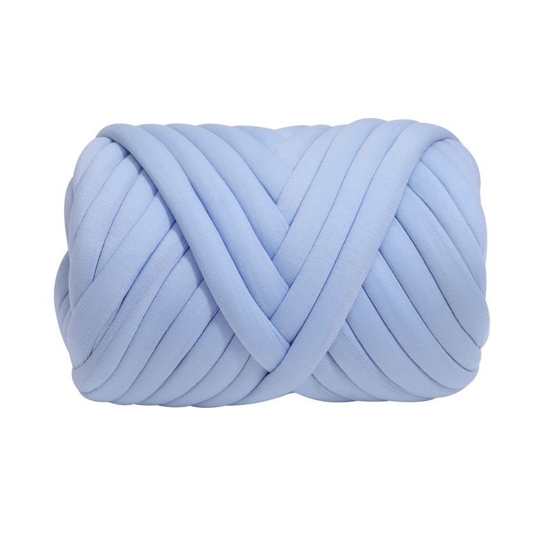 500G Thick Chunky Yarn Cored Cotton Wool Tube Yarn for DIY Blanket Hat Bulky Arm Roving Handwork Knitting Spin Yarn