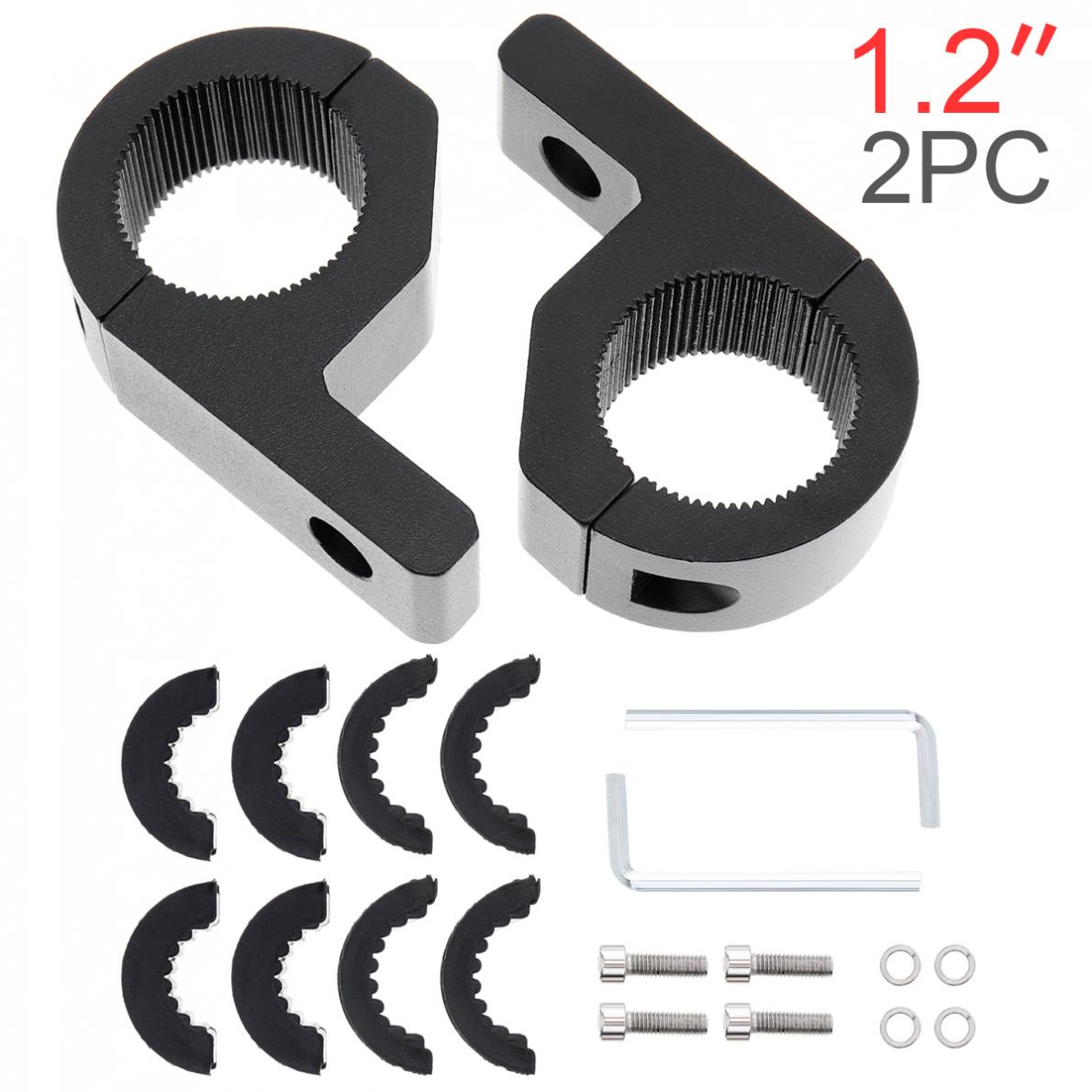 2 stk/parti 1.25 " suv led mount beslag truck led lys klemme til tag rullebur bull bar tube