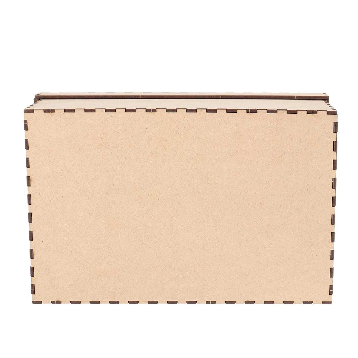 DIY Christmas Eve Festival Box Apples Presents Wooden Case Beautiful Santa Claus Snowflake Memory Elk Event &amp; Party Box