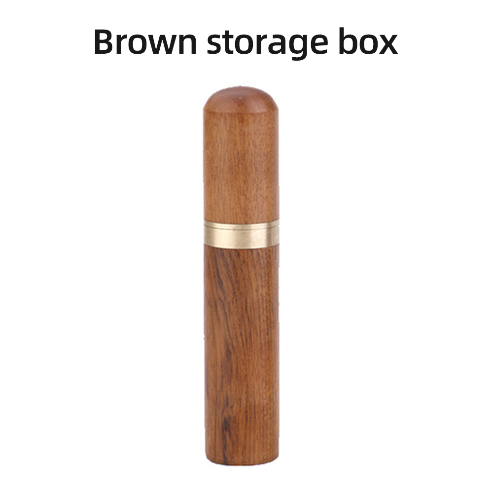 12/24/36 Pcs Stainless Steel Sewing Needles Needle-side Hole Threading Handwork Household Elderly Embroidery Needle Sewing Tools: Brown storage box