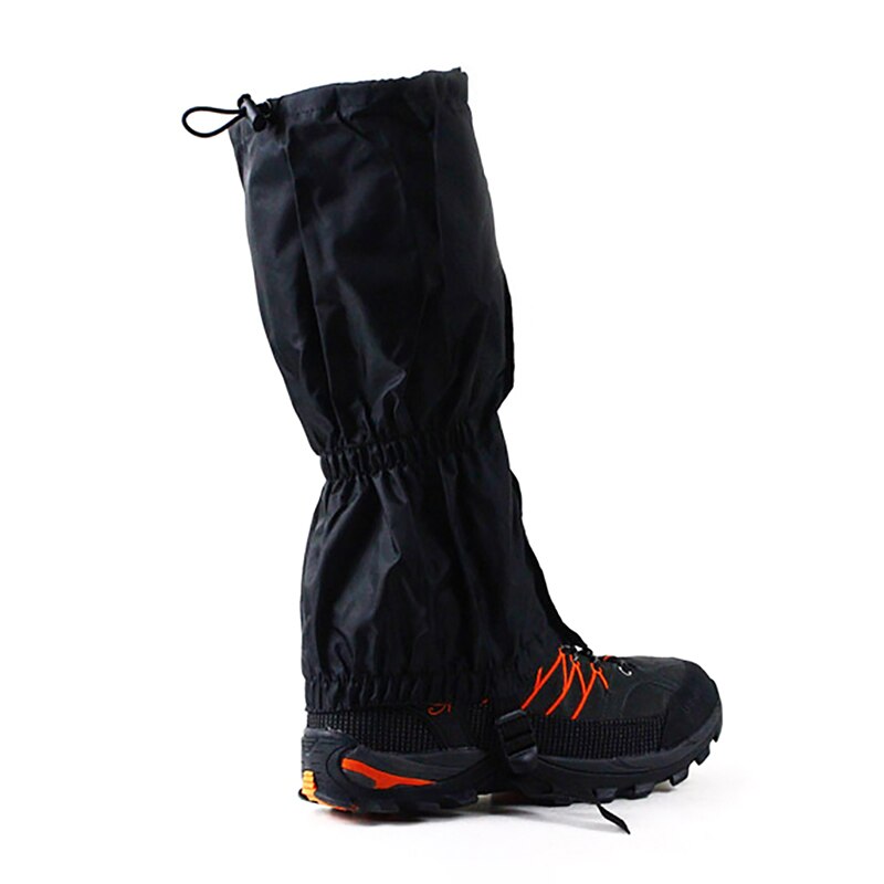 Camping et randonnée chaussures couverture extérieure imperméable coupe-vent guêtres jambe Protection garde ski escalade hiver chaussure couverture