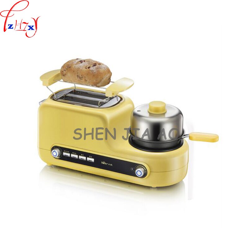 Home Electric Breakfast Machine 3 In 1 Multifunctional Mini Oven Frying Pan Toaster Fried Egg Pizza Bread 220V 1pc