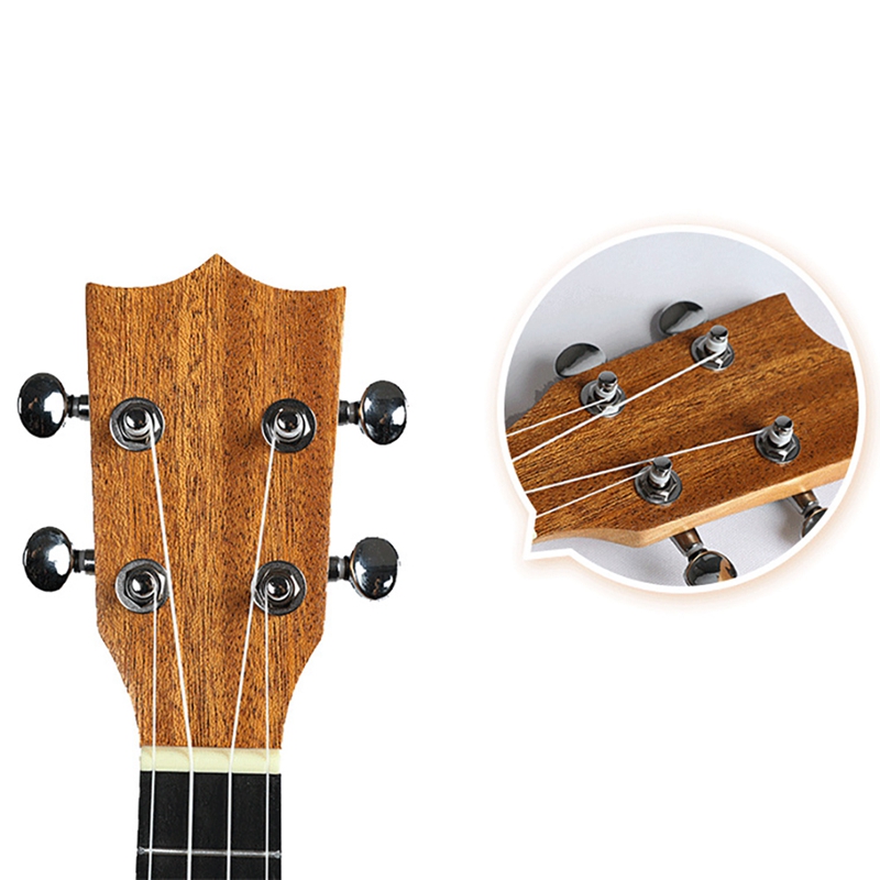 Ukelele de guitarra de 23 pulgadas para principiantes, cuatro cuerdas de madera con bolsa Gig para principiantes, Kit para principiantes, el mejor