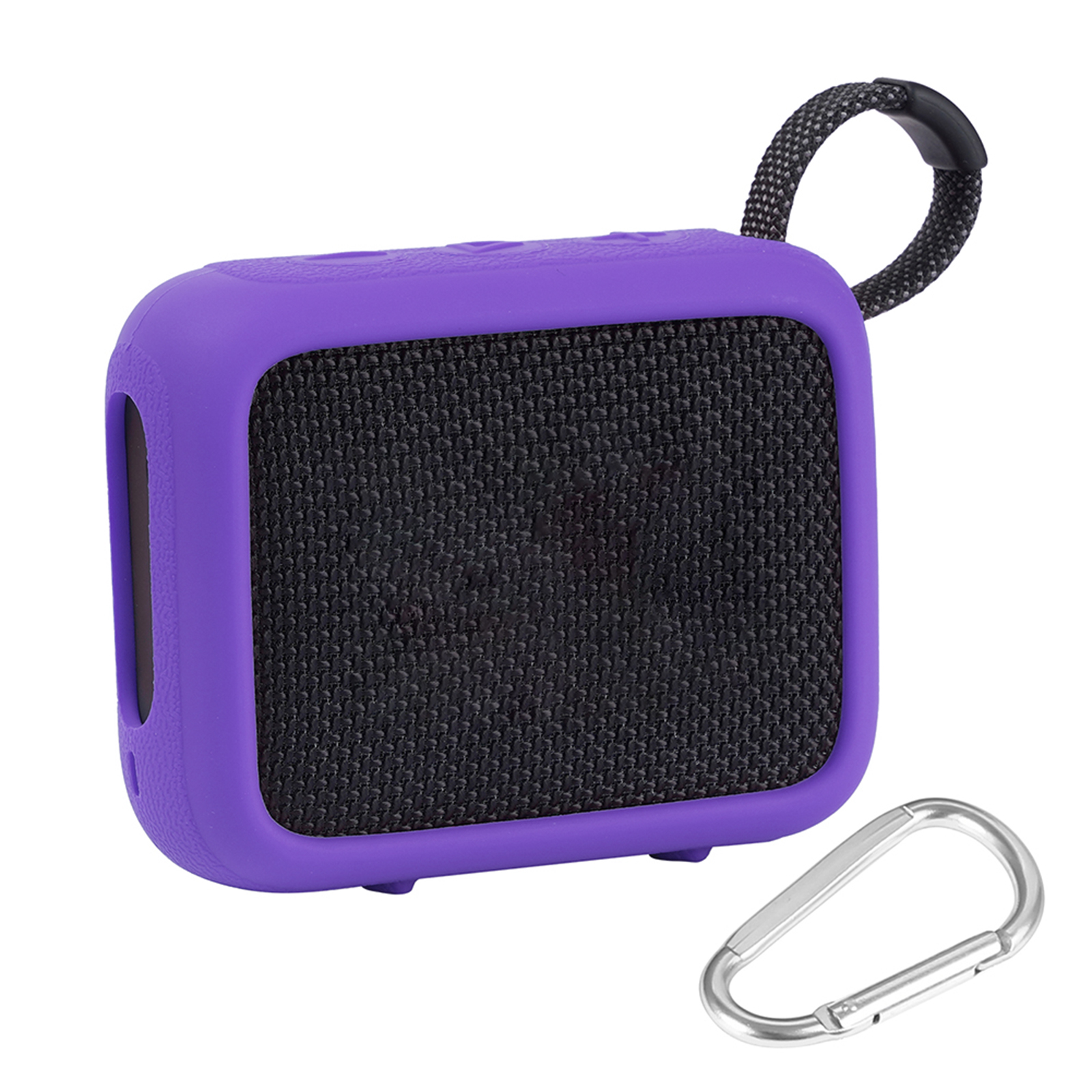 Funda para altavoz JBL Go 4, estuche de transporte de viaje con correa para la muñeca, caja de Altavoz Bluetooth portátil, cubierta protectora, accesorio: Negro