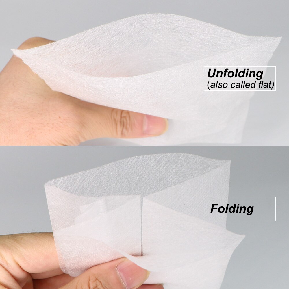 100 pces plântula crescer sacos bolsa de tecido para plantas biodegradáveis berçário potes eco-friendly aeração bolso sementes de flores começando