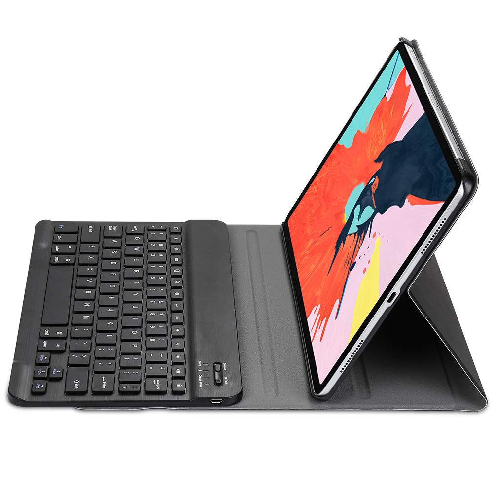 Slanke Lederen Funda Bluetooth Toetsenbord Met Potlood Slot Keyboard Case Voor Apple Ipad Pro 11 Cover A1979 A1980 A2013 a1934