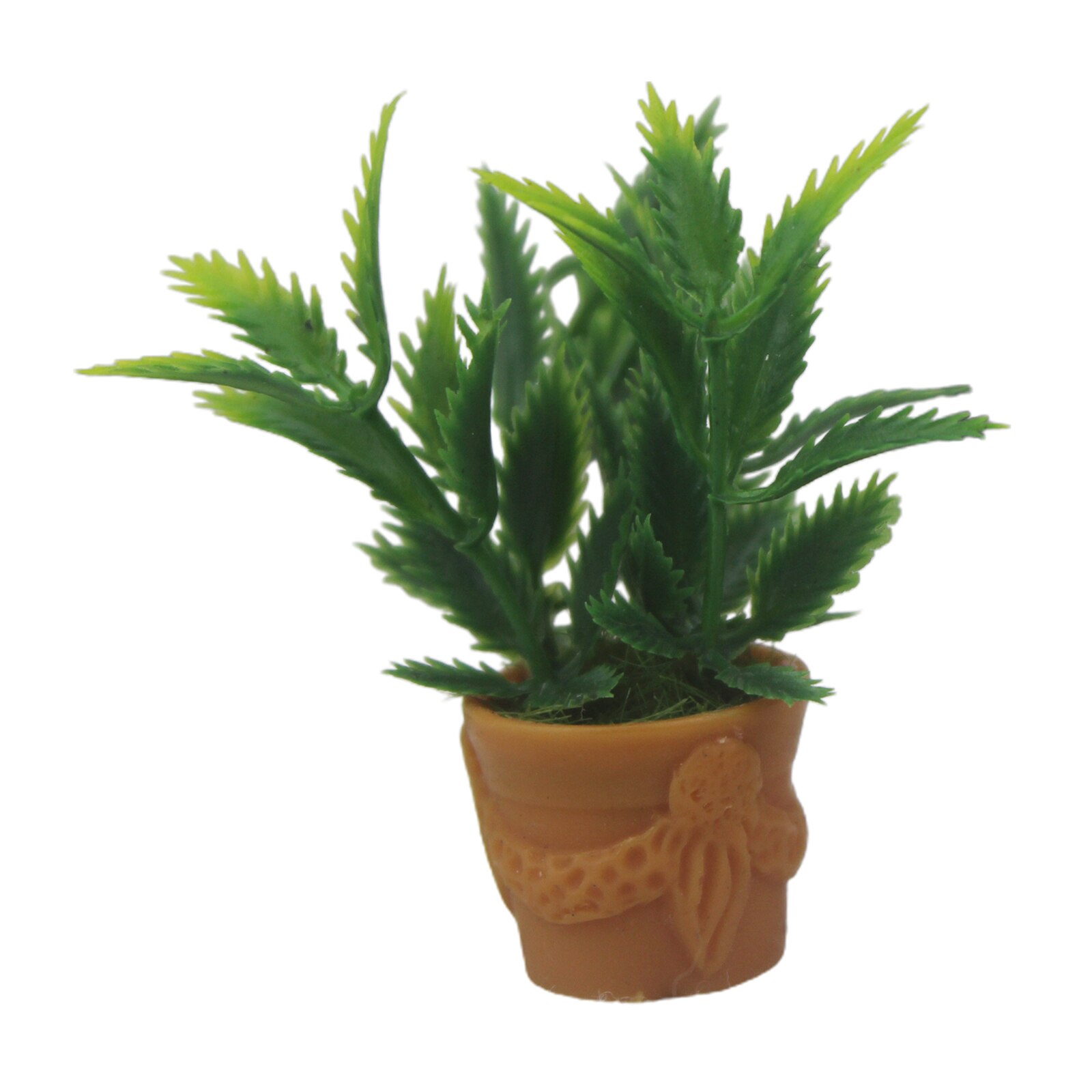 1:12 1:6 maßstechen grüNe pflanze & topf puppenhaus harz miniatur garten blumenbusch