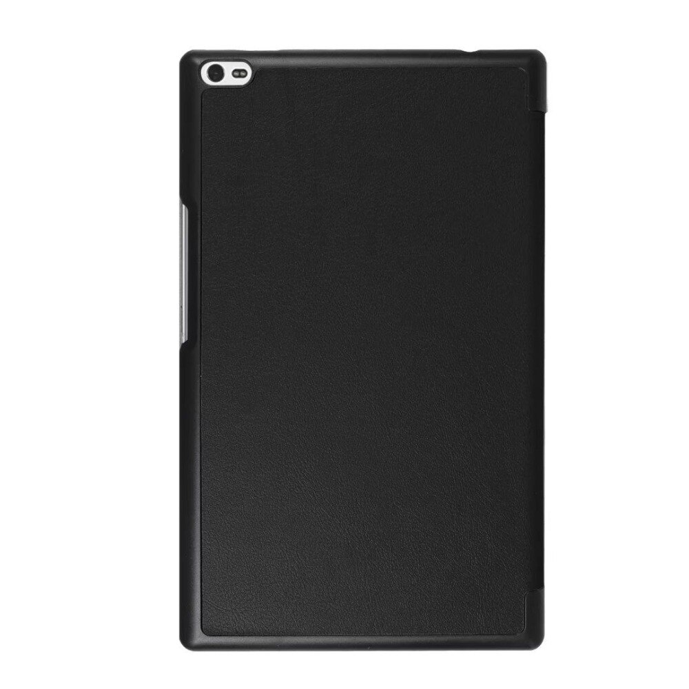 Magnetische standaard, slimme pu-leren hoes voor lenovo tab 4 8 tb-8504f/8504n/8504x 8.0 inch tablet, funda-hoes + gratis schermfolie + touchpen